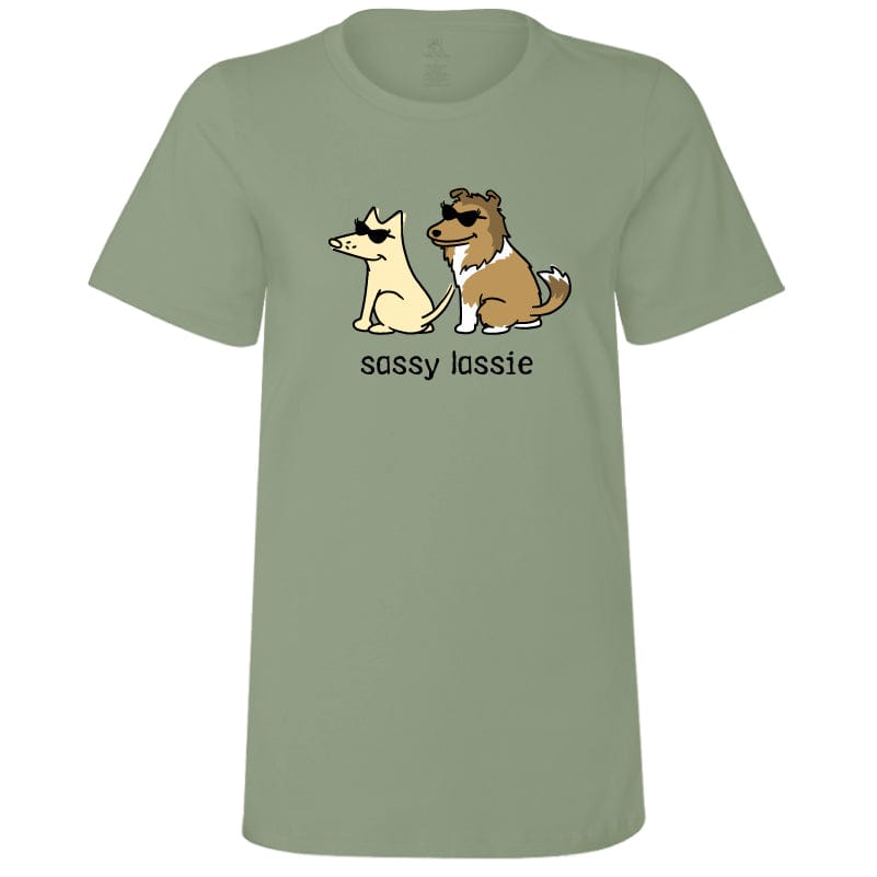 Sassy Little Lassie dog shirt, dog tee, dog clothes, dog boutique