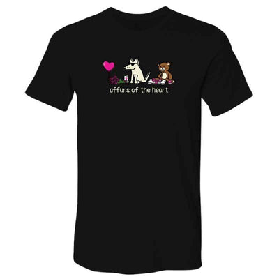 Affurs of the Heart- Lightweight Tee - Teddy the Dog T-Shirts and Gifts