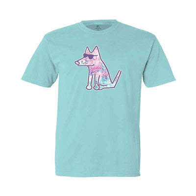 Flower Patch Teddy - Youth Short Sleeve T-Shirt - Teddy the Dog T-Shirts and Gifts
