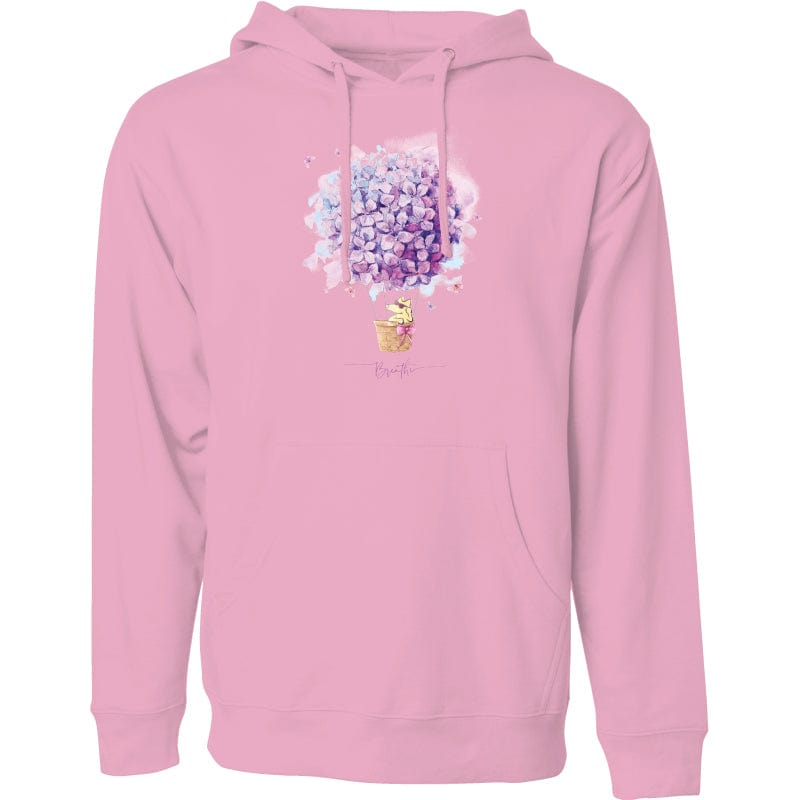 Breathe Sweatshirt Pullover Hoodie Teddy the Dog