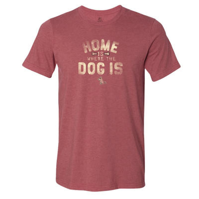 Home Is Where the Dog Is - T-Shirt Lightweight Blend - Teddy the Dog T-Shirts and Gifts