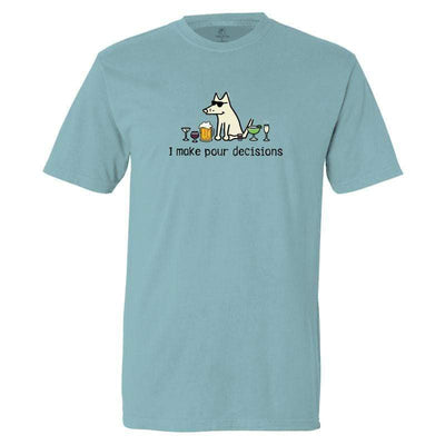 I make pour decisions - Classic Tee - Teddy the Dog T-Shirts and Gifts
