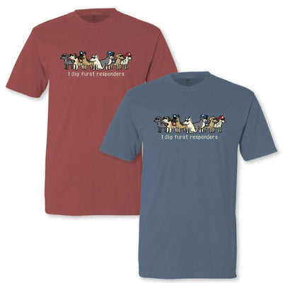 I Dig Furst Responders - Classic Tee - Teddy the Dog T-Shirts and Gifts