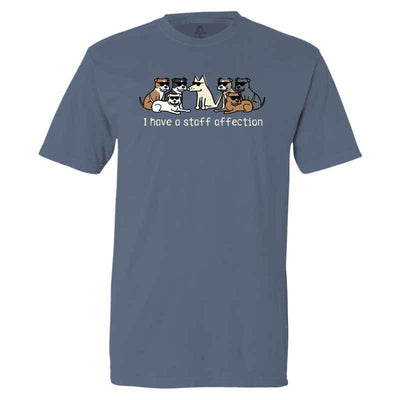 I Have A Staff Affection - Classic Tee - Teddy the Dog T-Shirts and Gifts