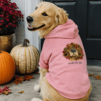 Smells Like Fall Dog Fleece Hoodie