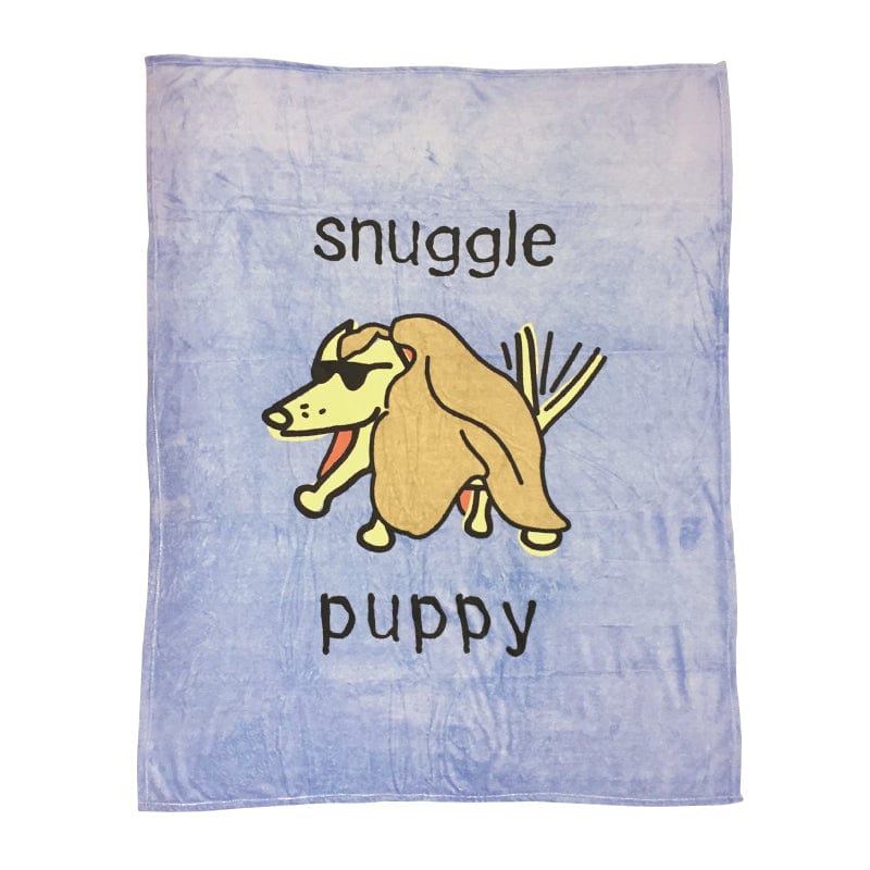 Snuggle Puppy Sherpa Dog Blanket Teddy the Dog