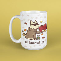 All Booked up Fall - Large Coffee Mug