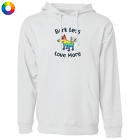 Bark Less Love More - Sweatshirt Pullover Hoodie