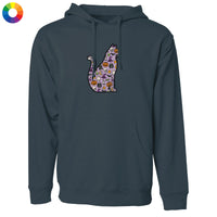 Black Cat Silhouette - Sweatshirt Pullover Hoodie