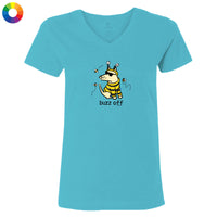 Buzz Off - Ladies T-Shirt V-Neck