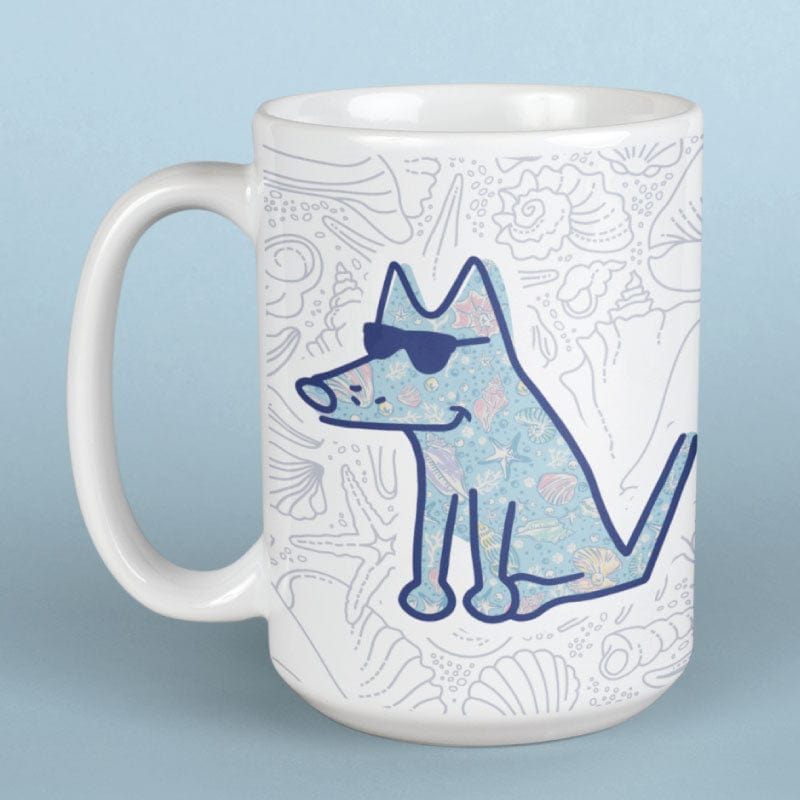 Classic Shell Yeah - Large Coffee Mug – Teddy the Dog