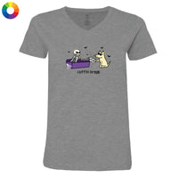 Coffin Break - Ladies T-Shirt V-Neck