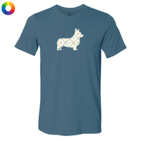 Corgi Silhouette - Lightweight Tee