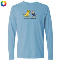 Covered in Love and Fur - Long-Sleeve T-Shirt Classic