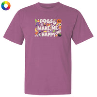 Dogs Make Me Happy Halloween - Classic Tee