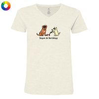 Dogue de Bordeaux - Ladies T-Shirt V-Neck