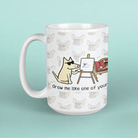 Draw Me  - Large Coffee Mug
