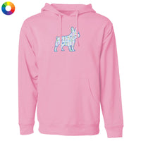Frenchie Silhouette  - Sweatshirt Pullover Hoodie
