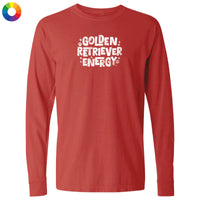 Golden Retriever Energy - Long-Sleeve T-Shirt Classic