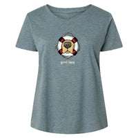 Good Buoy - Ladies Curvy V-Neck Tee