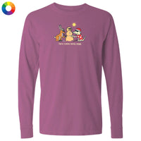Here Comes Sandy Paws - Classic Long-Sleeve T-Shirt