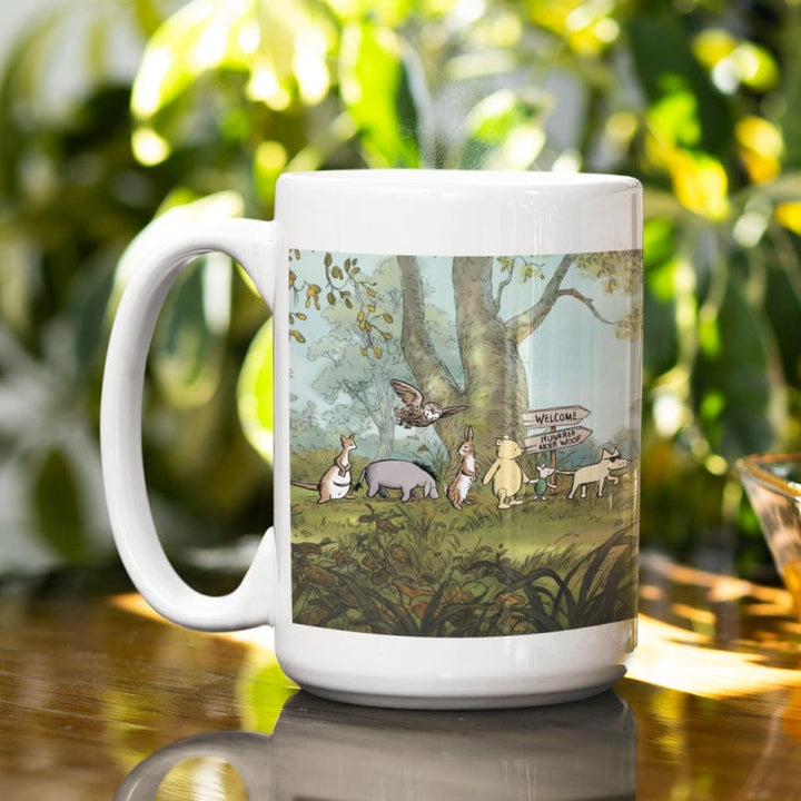 Hundred Acre Woof - Large Coffee Mug | Teddy The Dog