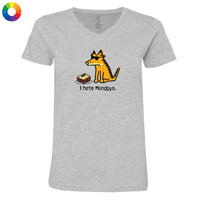 I Hate Mondays - Ladies T-Shirt V-Neck