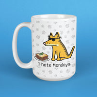 I Hate Mondays - Large Coffee Mug
