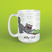 Jelly Cat - Large Coffee Mug
