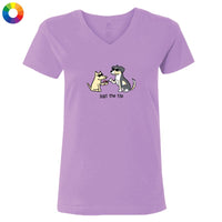 Just the Tip - Ladies T-Shirt V-Neck