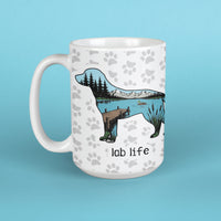 Lab Life - Large Coffee Mug