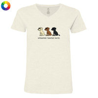 Lab Toast- Ladies T-Shirt V-Neck