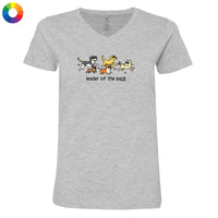 Leader of the Pack - Ladies T-Shirt V-Neck