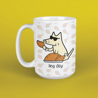 Leg Day - Large Coffee Mug