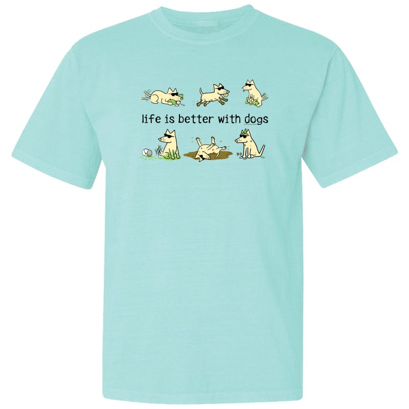 Life Is Better With Dogs - Classic Tee – Teddy the Dog
