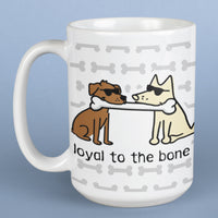 Loyal to the Bone - Large Coffee Mug