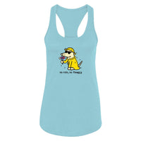 No Rain No Flowers - Ladies Racerback Tank Top