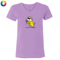 No Rain No Flowers - Ladies T-Shirt V-Neck