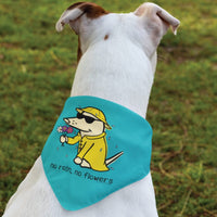 No Rain No Flowers - Doggie Bandana
