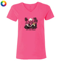 Open Door Pawlicy - Ladies T-Shirt V-Neck