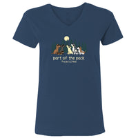 Project 2 Heal - Ladies T-Shirt V-Neck