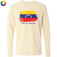 Paws for Venezuela Flag - Classic Long-Sleeve T-Shirt