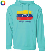 Paws for Venezuela Flag - Sweatshirt Pullover Hoodie