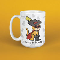 Puss in Boots  - Large Coffee Mug