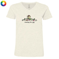 Rooting For You - Ladies T-Shirt V-Neck