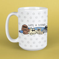 Safe and Sound - Large Coffee Mug