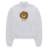 Smells Like Fall Mock Neck Crewneck Sweatshirt