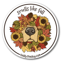 Smells Like Fall - Car Magnet