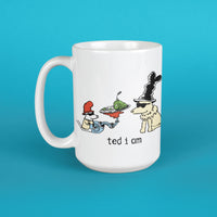 Ted I Am - Large Coffee Mug