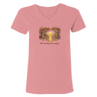 Times They are a Changing  - Ladies T-Shirt V-Neck